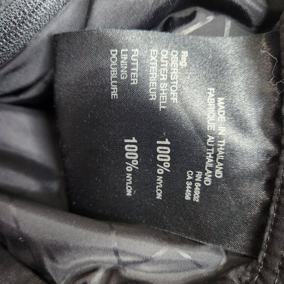 Spyder Mens XXL Black Ski snow Pants flaws Zipper sides Pockets Nylon - Picture 12 of 12